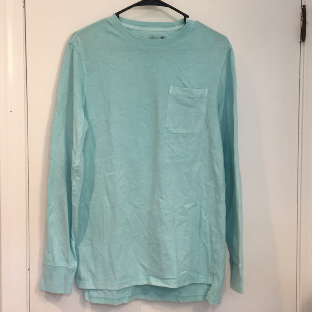 Light blue pocket long sleeve